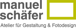 Logo von manuel schäfer | Atelier für Gestaltung & Fotodesign